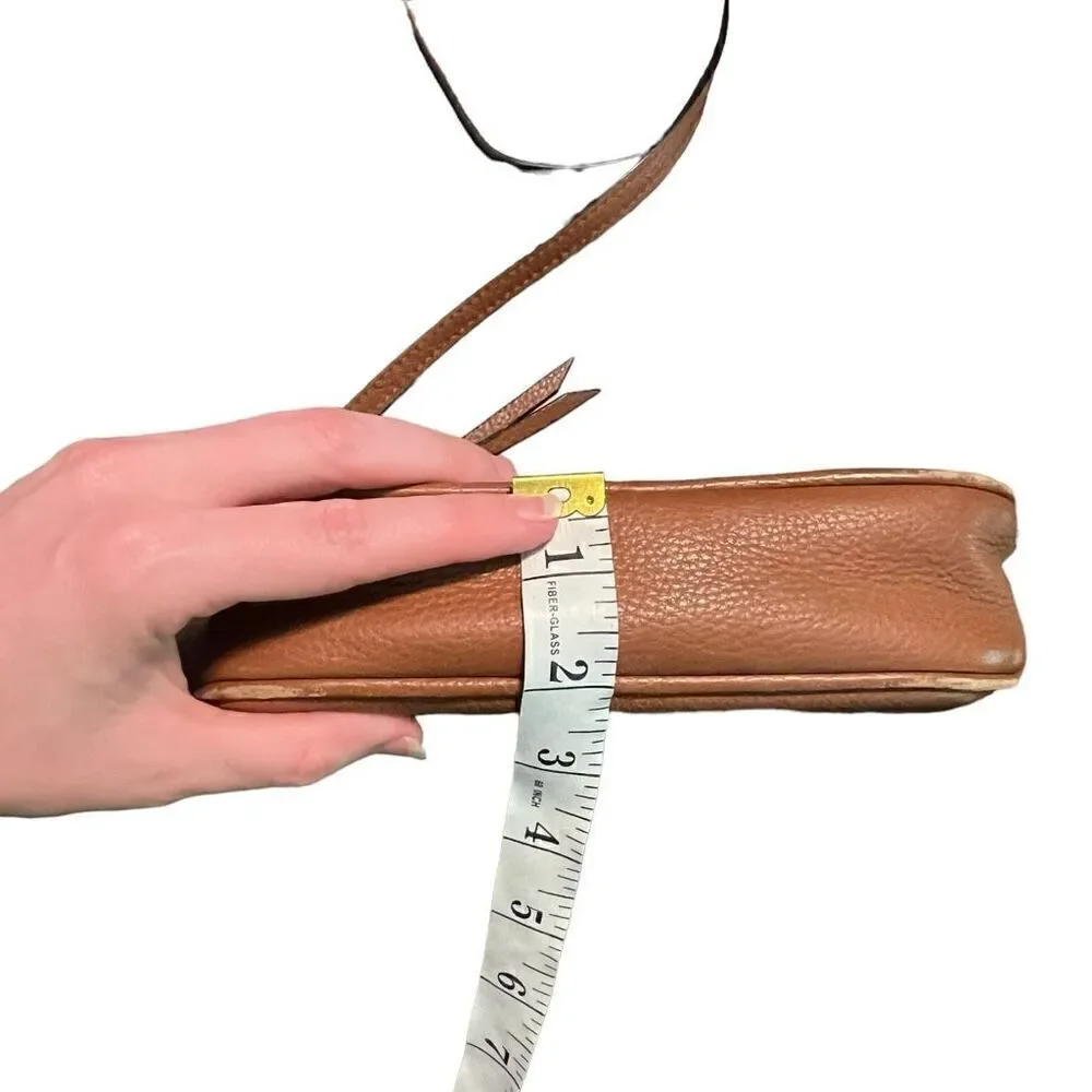 BANANA REPUBLIC Brown Leather Crossbody Purse